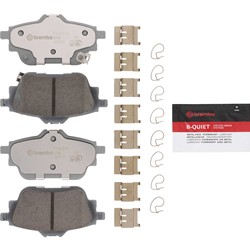 Brembo NAO Ceramic Brake Pads for 2020-2025 SENTRA - P56133N