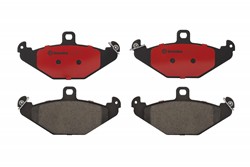 Brembo NAO Ceramic Brake Pads for 2008-2011 ROADSTER, 1995-2000 VIPER - P59026N
