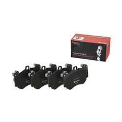 Brembo Low-Met Brake Pads for 2005-2010 CAYENNE, 2012-2015 R8, 2013-2015 RS5 - P65016