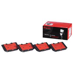 Brembo NAO Ceramic Brake Pads for 1998-2007 LAND CRUISER, LX470 - P83048N