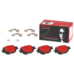 Brembo NAO Ceramic Brake Pads for 2000-2005 CELICA, 2014-2015 IS250, 2005-2010 TC - P83054N