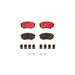Brembo NAO Ceramic Brake Pads for 1995-2004 TACOMA - P83122N