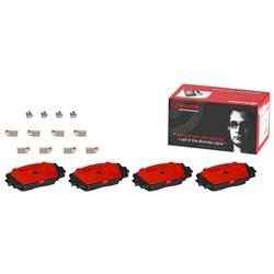 Brembo NAO Ceramic Brake Pads for 2013 IQ, 2012-2019 PRIUS C, 2007-2019 YARIS - P83141N