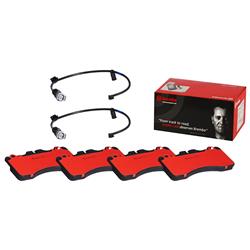 Brembo Low-Met Brake Pads for 2016-2020 GS F, 2009-2017 LS460, 2015-2024 RC F - P83154