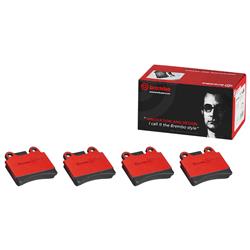 Brembo NAO Ceramic Brake Pads for 2006-2010 TOUAREG - P85111N