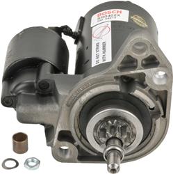Bosch Remanufactured Starters for 1995-2001 CABRIO, 1996-1999 JETTA, 1992-1996 PASSAT - SR0402X