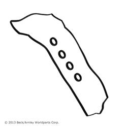 Beck/Arnley Valve Cover Gaskets for 2009 BORREGO, 2011 EQUUS, 2009-2012 GENESIS - 036-1996