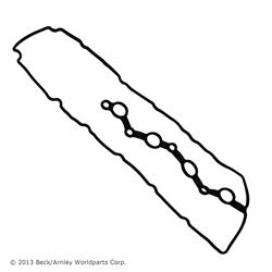 Beck/Arnley Valve Cover Gaskets 036-2007