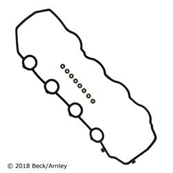 Beck/Arnley Valve Cover Gaskets for 2012-2015 CIVIC, 2013-2014 ILX, 2011-2013 INSIGHT - 036-2033