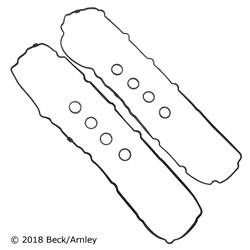 Beck/Arnley Valve Cover Gaskets for 2006-2009 RANGE ROVER SPORT, RANGE ROVER, 2005-2009 LR3 - 036-2044