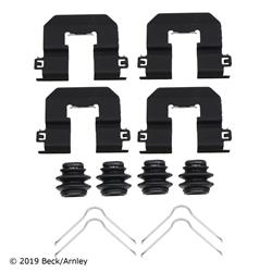Beck/Arnley Brake Hardware for 2017-2018 SANTA FE, SANTA FE SPORT, 2019 SANTA FE XL - 084-2182