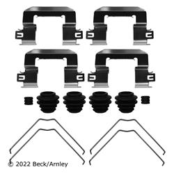 Beck/Arnley Brake Hardware for 2017-2018 FORTE, FORTE5, 2019-2021 VELOSTER - 084-2216