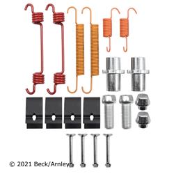 Beck/Arnley - Brake Hardware for 2012-2017 AZERA, 2011-2016 OPTIMA, 2011-2015 SONATA - 084-2234