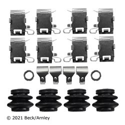 Beck/Arnley Brake Hardware for 2019-2025 COROLLA, 2020-2022 PRIUS PRIME - 084-2237