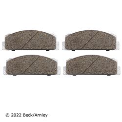 Beck/Arnley OE Disc Brake Pads for 1967-1983 124, 1974-1983 X-1/9, 1984-1987 X-1/9 - 085-0159