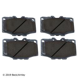 Beck/Arnley OE Disc Brake Pads for 1984-1989 4RUNNER, 1976-1989 LAND CRUISER, 1980-1988 PICKUP - 085-0852