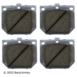 Beck/Arnley OE Disc Brake Pads 085-1175