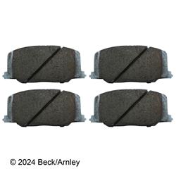 Beck/Arnley OE Disc Brake Pads for 1987-1991 CAMRY, 1988-1993 CELICA, 1990-1991 ES250 - 085-1334