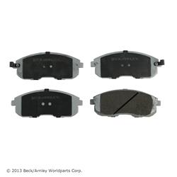 Beck/Arnley OE Disc Brake Pads for 1993-2001 ALTIMA, 1989-1994 MAXIMA, 2000-2012 SENTRA - 085-1370