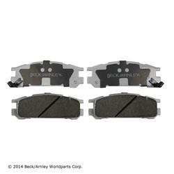 Beck/Arnley OE Disc Brake Pads for 1993-1998 IMPREZA, 1990-1999 LEGACY, 1992-1997 SVX - 085-1378
