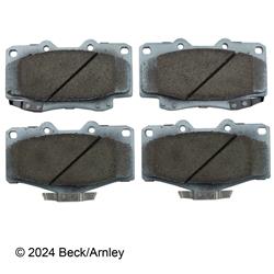 Beck/Arnley OE Disc Brake Pads for 1989-2002 4RUNNER, 1989-1995 PICKUP, 1995-2004 TACOMA - 085-1391