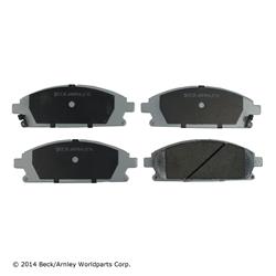 Beck/Arnley OE Disc Brake Pads for 1996-2004 PATHFINDER, 2004-2009 QUEST, 1997-2003 QX4 - 085-1546