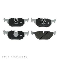 Beck/Arnley Premium Semi-metallic Disc Brake Pads 085-1562