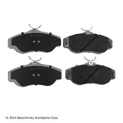 Beck/Arnley OE Disc Brake Pads for 1999-2004 DISCOVERY, 1995-2002 RANGE ROVER - 085-1587
