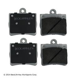 Beck/Arnley OE Disc Brake Pads for 1997-1999 C230 - 085-1598
