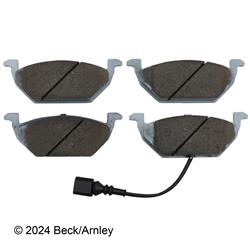 Beck/Arnley OE Disc Brake Pads for 2000-2010 BEETLE, 2002-2006 GOLF, 2000-2005 JETTA - 085-1624
