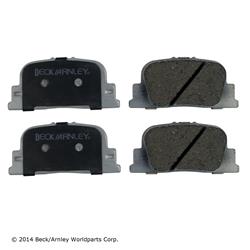 Beck/Arnley OE Disc Brake Pads for 2000-2001 CAMRY, ES300, 2005-2010 TC - 085-1670