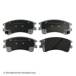 Beck/Arnley OE Disc Brake Pads for 2003-2005 6 - 085-1712