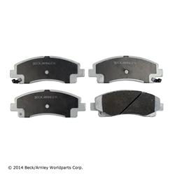 Beck/Arnley OE Disc Brake Pads for 2006-2011 RIDGELINE, 2009-2014 TL - 085-1722