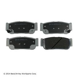Beck/Arnley OE Disc Brake Pads for 2007 ENTOURAGE, 2006 SEDONA, 2003-2009 SORENTO - 085-1725