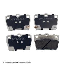 Beck/Arnley OE Disc Brake Pads for 2004-2005 RAV4 - 085-1732