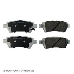 Beck/Arnley OE Disc Brake Pads for 2005-2012 PATHFINDER, 2006-2007 XTERRA - 085-1736