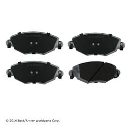 Beck/Arnley OE Disc Brake Pads for 2002-2008 X-TYPE - 085-1743