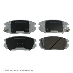 Beck/Arnley OE Disc Brake Pads for 2007-2009 AMANTI, 2006-2011 AZERA, 2007-2010 SONATA - 085-1772