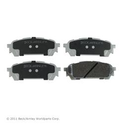 Beck/Arnley OE Disc Brake Pads for 2005-2006 9-2X, 2004-2008 FORESTER, 2004-2007 IMPREZA - 085-1815