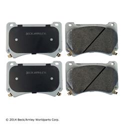 Beck/Arnley OE Disc Brake Pads for 2011 EQUUS, 2009-2014 GENESIS - 085-1826