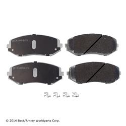 Beck/Arnley OE Disc Brake Pads for 2006-2013 GRAND VITARA - 085-1842