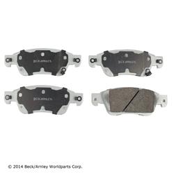 Beck/Arnley OE Disc Brake Pads for 2007-2008 G35, 2009-2013 G37, 2014-2015 Q60 - 085-1965