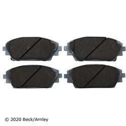 Beck/Arnley OE Disc Brake Pads for 2014-2018 3, 2016-2021 CX-3, 2020-2024 CX-30 - 085-1983