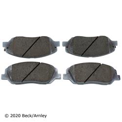 Beck/Arnley OE Disc Brake Pads for 2017-2018 SANTA FE, 2019 SANTA FE XL - 085-2075
