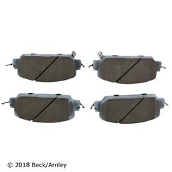 Beck/Arnley OE Disc Brake Pads for 2017-2021 CLARITY, 2017-2025 CR-V, 2023-2025 HR-V - 085-2076