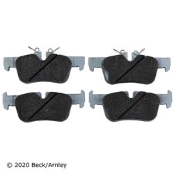 Beck/Arnley Premium Semi-metallic Disc Brake Pads 085-2107
