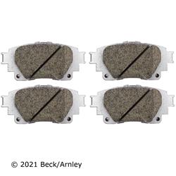 Beck/Arnley Premium Ceramic Disc Brake Pads 085-2109