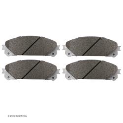 Beck/Arnley Premium Semi-metallic Disc Brake Pads for 2020-2021 AVALON, 2020-2024 CAMRY - 085-2121