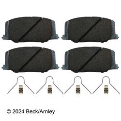 Beck/Arnley OE Disc Brake Pads for 1987-1991 CAMRY, 1988-1993 CELICA, 1990-1991 ES250 - 085-6334