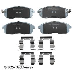 Beck/Arnley OE Disc Brake Pads for 1993-2001 ALTIMA, 1989-1994 MAXIMA, 2000-2006 SENTRA - 085-6370